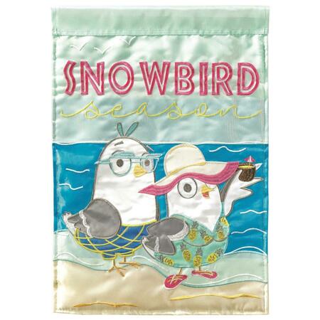 RECINTO 29 x 42 in. Snowbird Season Polyester Flag - Large RE3463859